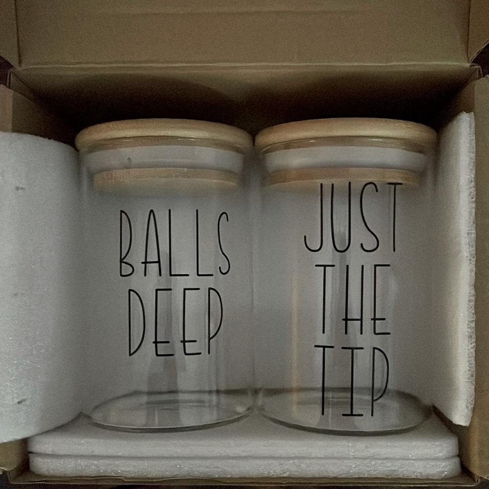 COPY - Apothecary Funny Bathroom Jars